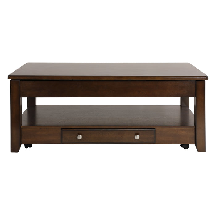 Ballwin Lift Top Cocktail Table in Cherry - 3256RF-30 - FAMSA Furniture (TX)