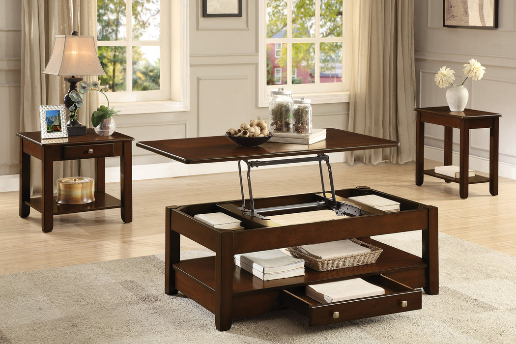 Ballwin Lift Top Cocktail Table in Cherry - 3256RF-30 - FAMSA Furniture (TX)