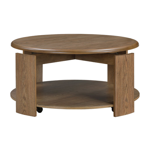 3573-01RD Cocktail Table with Swivel Top image