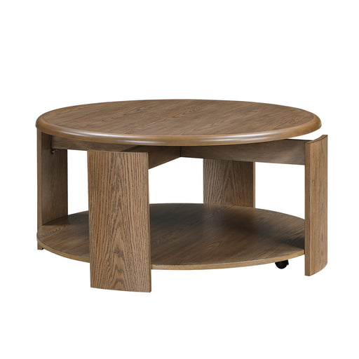 3573-01RD Cocktail Table with Swivel Top image