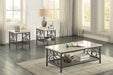 Fairhope 3-Piece Pack Occasional Set in Beige/Metal - 3580-31 - FAMSA Furniture (TX)