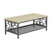 Fairhope 3-Piece Pack Occasional Set in Beige/Metal - 3580-31 - FAMSA Furniture (TX)