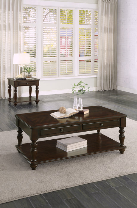 Lovington End Table in Espresso - 3587-04 - FAMSA Furniture (TX)