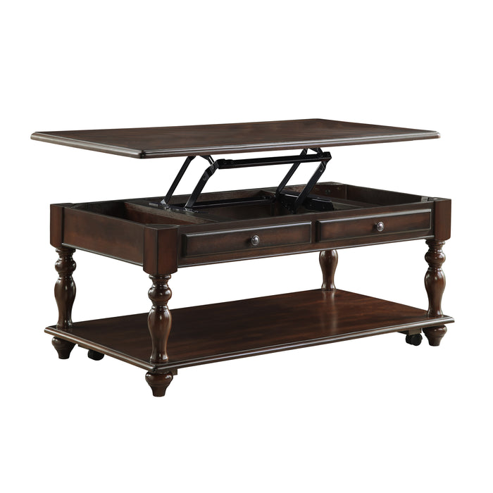 Lovington Lift Top Cocktail Table in Espresso - 3587-30 - FAMSA Furniture (TX)