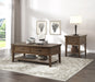 Whitley End Table in Brown - 3620-04 - FAMSA Furniture (TX)