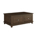 Minot Lift Top Cocktail Table in Brown - 3621-30 - FAMSA Furniture (TX)