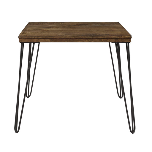Kellson End Table in Brown/Black/Oak - 3660M-04 - FAMSA Furniture (TX)