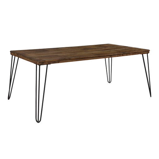Kellson Cocktail Table in Black/Oak/Brown - 3660M-30 - FAMSA Furniture (TX)