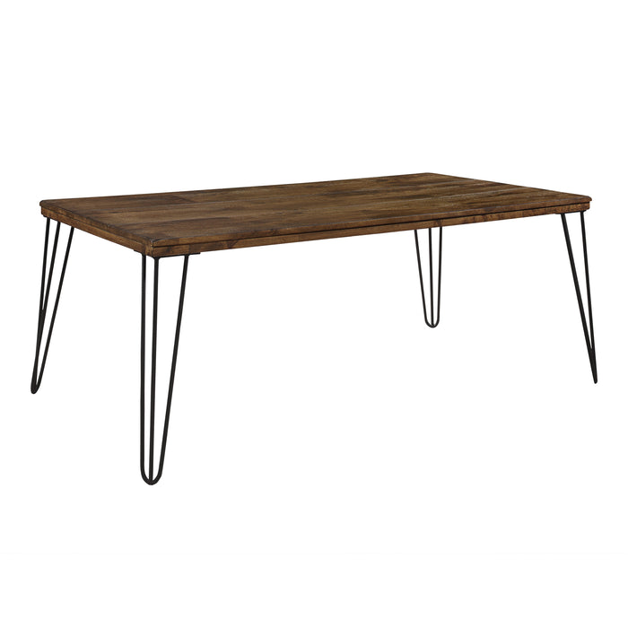 Kellson Cocktail Table in Black/Oak/Brown - 3660M-30 - FAMSA Furniture (TX)