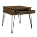 Shaffner End Table in Brown/Black/Oak - 3670M-04 - FAMSA Furniture (TX)