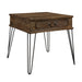 Shaffner End Table in Brown/Black/Oak - 3670M-04 - FAMSA Furniture (TX)
