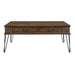 Shaffner Cocktail Table in Black/Oak/Brown - 3670M-30 - FAMSA Furniture (TX)