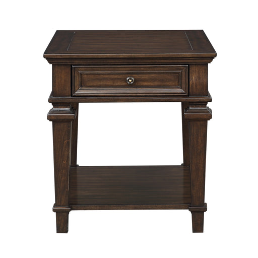 Tobias End Table in Espresso - 3681-04 - FAMSA Furniture (TX)