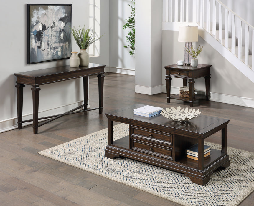 Tobias End Table in Espresso - 3681-04 - FAMSA Furniture (TX)