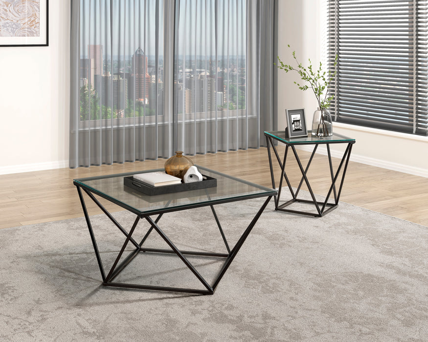 Luca End Table in Black - 3693-04 - FAMSA Furniture (TX)