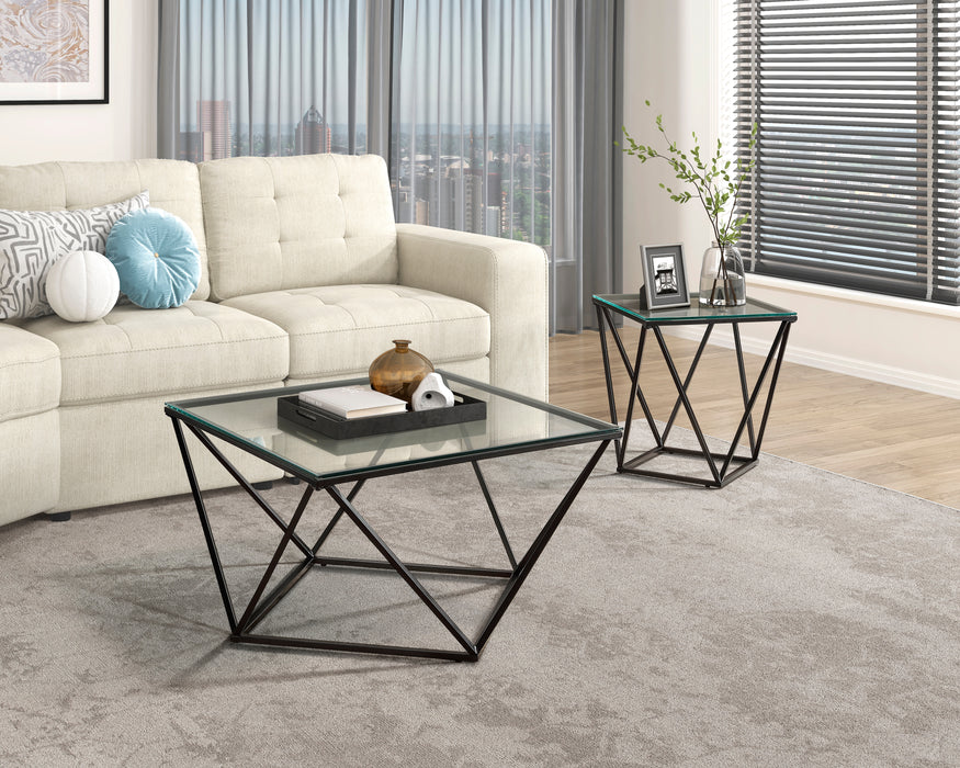 Luca End Table in Black - 3693-04 - FAMSA Furniture (TX)