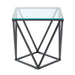 Luca End Table in Black - 3693-04 - FAMSA Furniture (TX)