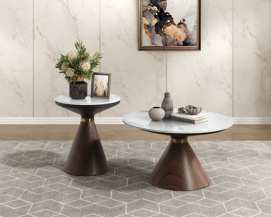 Greer (2) Cocktail Table in Brown/Walnut/White - 3696-30* - FAMSA Furniture (TX)
