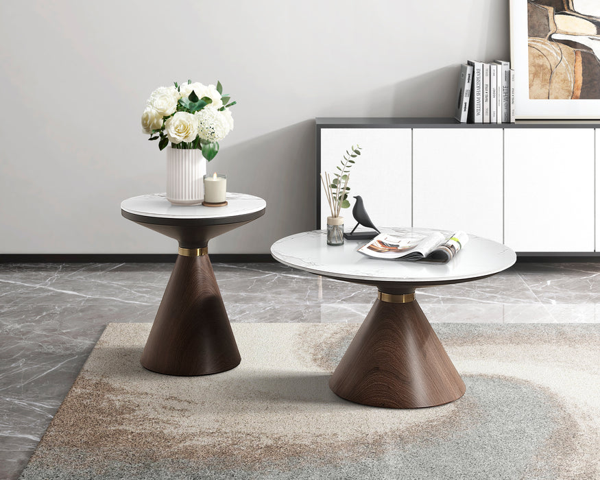 Greer (2) Cocktail Table in Brown/Walnut/White - 3696-30* - FAMSA Furniture (TX)