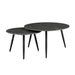 Alaina 3-Piece Pack Occasional Set in Black - 3697BK-31 - FAMSA Furniture (TX)