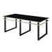 Zamir 3-Piece Pack Occasional Set in Black/Gold - 3701-31 - FAMSA Furniture (TX)