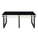 Zamir 3-Piece Pack Occasional Set in Black/Gold - 3701-31 - FAMSA Furniture (TX)
