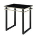 Zamir 3-Piece Pack Occasional Set in Black/Gold - 3701-31 - FAMSA Furniture (TX)