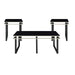 Zamir 3-Piece Pack Occasional Set in Black/Gold - 3701-31 - FAMSA Furniture (TX)