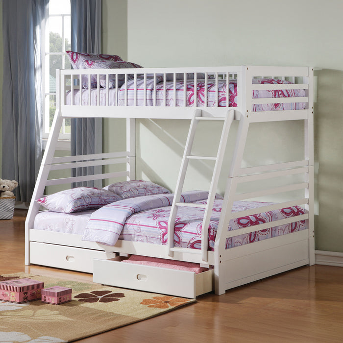 Bunk Bed (T/F) w/Storage