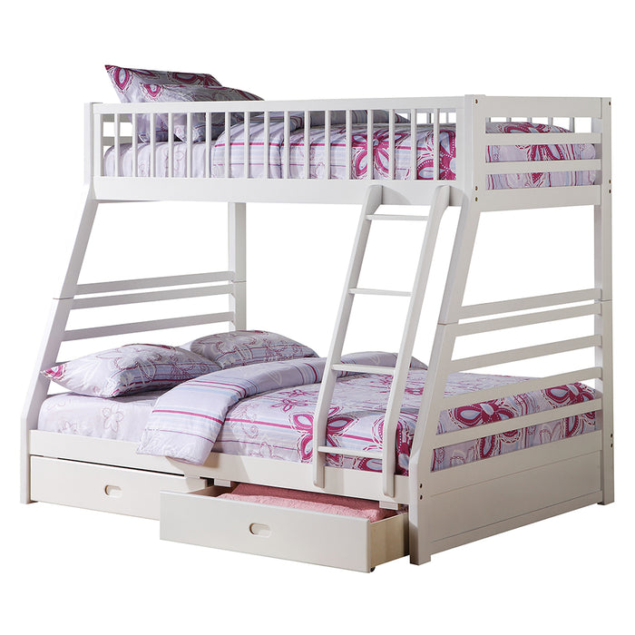 Bunk Bed (T/F) w/Storage - Image 2