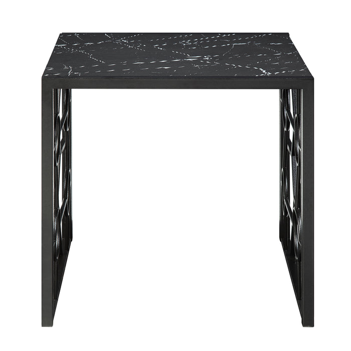 Melody 3-Piece Pack Occasional Set in Black - 3705-31 - FAMSA Furniture (TX)
