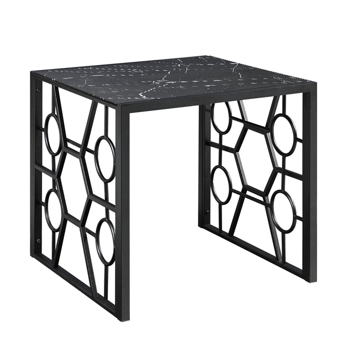 Melody 3-Piece Pack Occasional Set in Black - 3705-31 - FAMSA Furniture (TX)