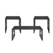 Melody 3-Piece Pack Occasional Set in Black - 3705-31 - FAMSA Furniture (TX)