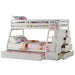 Jason (Storage) Bunk Bed (T/F) w/Trundle (Full) & Storage - Image 4