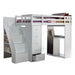 Twin Loft Bed w/Storage