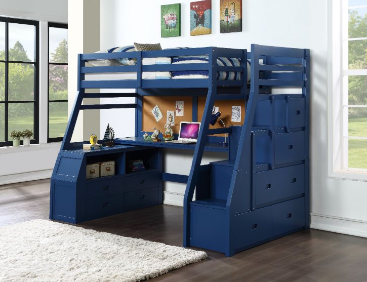 Twin Loft Bed w/Storage - Image 5