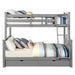 Bunk Bed (T/F) w/Storage - Image 4