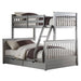 Bunk Bed (T/F) w/Storage - Image 5