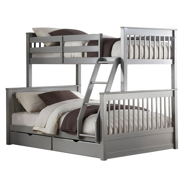 Haley II Bunk Bed (T/F) w/Storage - Image 5