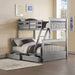 Bunk Bed (T/F) w/Storage - Image 6