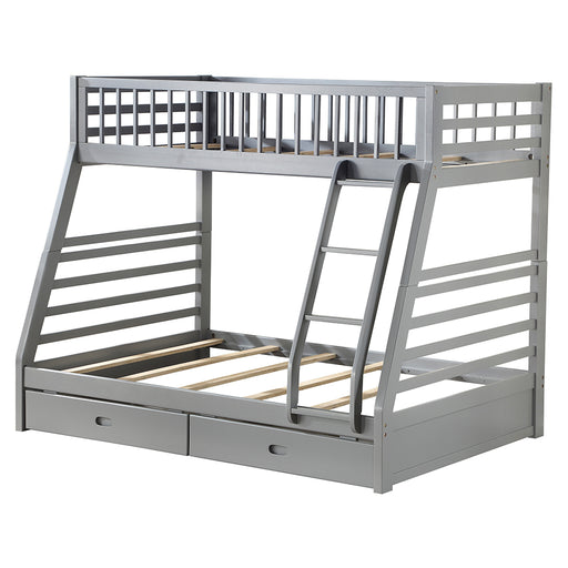 Bunk Bed (T/F) w/Storage - Image 2