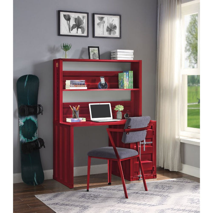 Cargo Writing Desk w/Hutch