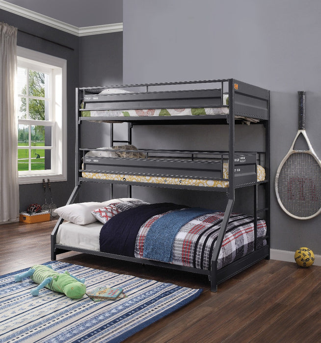 Cargo Triple Bunk Bed (T/T/F) - Image 2