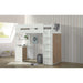 Twin Loft Bed w/Desk & Wardrobe - Image 2
