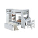 Ragna Twin Loft Bed w/Desk & Wardrobe - Image 4
