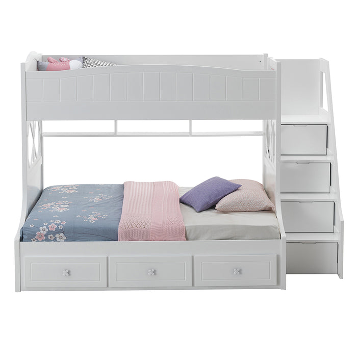 Bunk Bed (T/F) w/Storage - Image 3