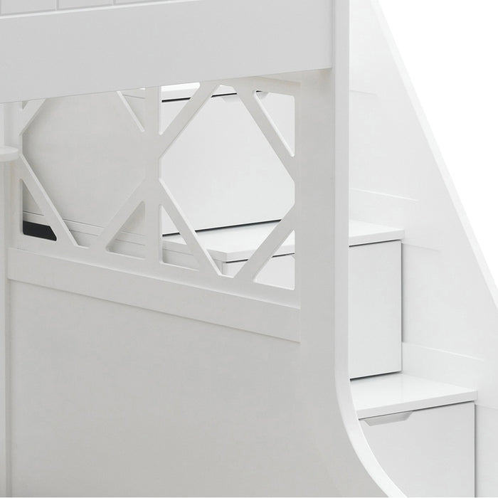 Bunk Bed (T/F) w/Storage - Image 5