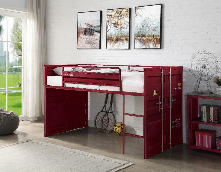 Cargo Twin Loft Bed w/Slide - Image 5