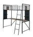 Cordelia Twin Loft Bed w/Desk