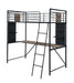 Twin Loft Bed w/Desk
